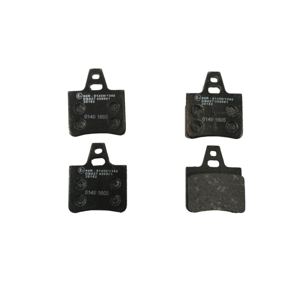 Kit di 4 pastiglie freno NORAUTO NRP 615