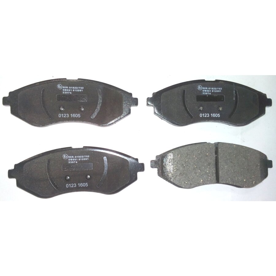 Kit di 4 pastiglie freno NORAUTO NRP 1699