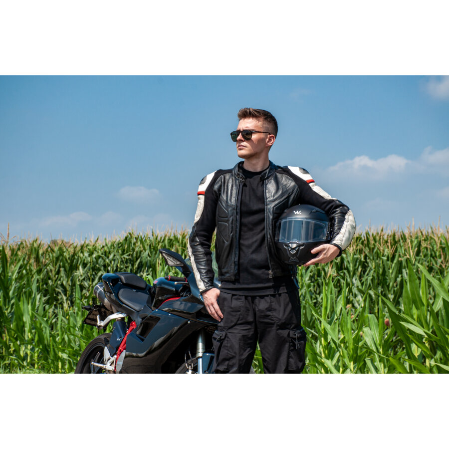 HOMCOM Casco Moto Integrale Nero XL (61-62 Cm) – Doppia Visiera E Certificazione ECE