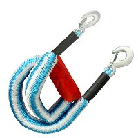 Fune Di Traino 5m X 5cm Riflettente - Con 2 Ganci E Guanti | Per Emergenze Auto E Fuoristrada - Foto 7