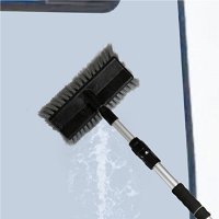 VONROC Spazzola Telescopica - 1,80 M | Incl. Spazzola Multiuso, Tubo Flessibile E Dispenser Di - Foto 9