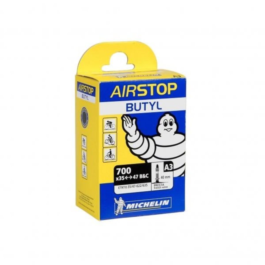 Camera d’aria per bicicletta 700 x 35-47C MICHELIN con valvola Schrader da 34 mm