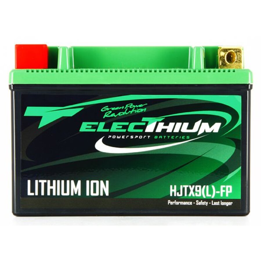 Batteria moto scooter al litio ELECTHIUM HJTX9(L)-FP - (YTX9-BS)
