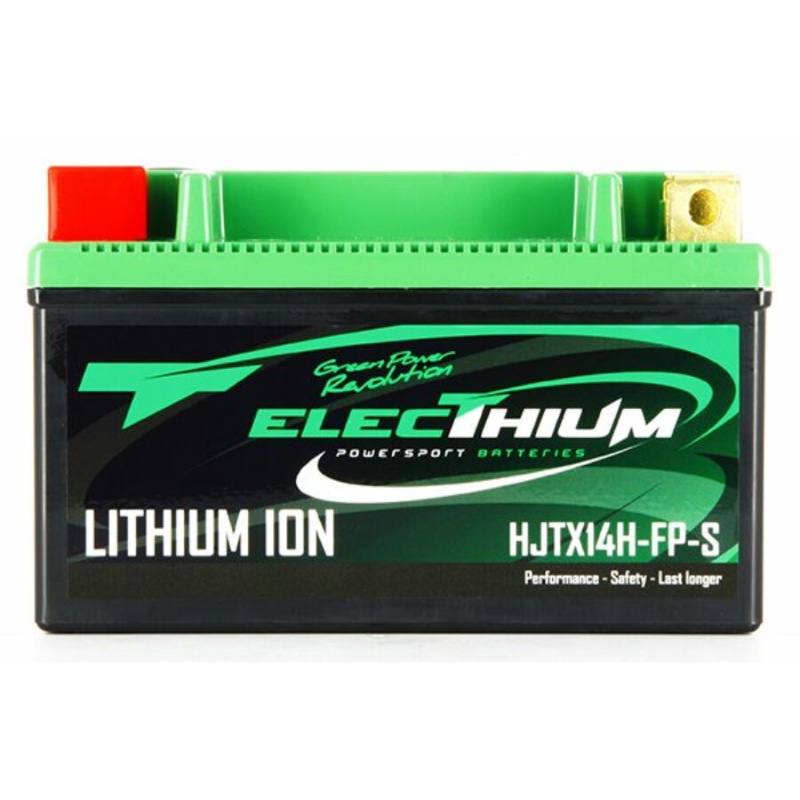 Batteria moto scooter al litio ELECTHIUM HJTX14H-FP-S - (YTX14-BS)