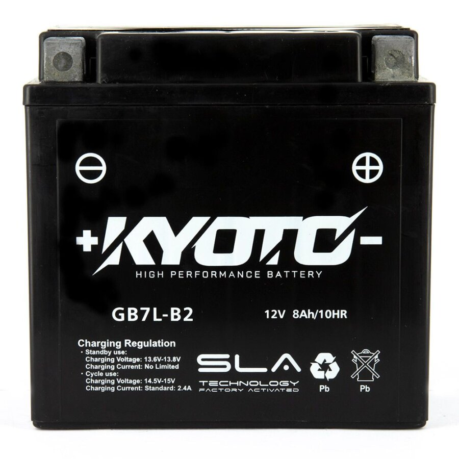 Batteria moto scooter KYOTO GB7L-B2 SLA AGM