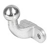 Gancio Di Traino A Sfera Per Trattore - 50 Mm, M22, Portata 3,5T | Acciaio Forgiato, Finitura Cromata