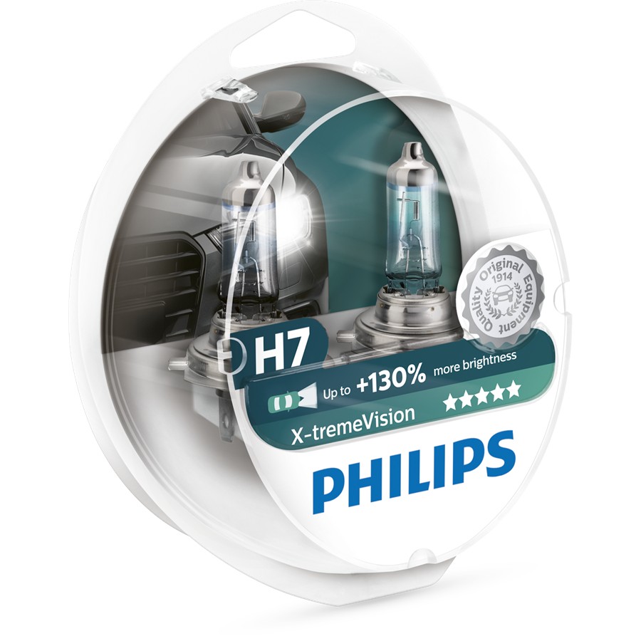 2 lampadine PHILIPS H7 Xtrem Vision