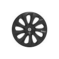 4 Copricerchi SPARCO nero 13''