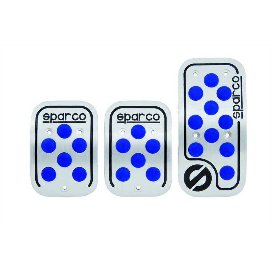 Set di pedali SPARCO Racing in gomma colore blu - Norauto