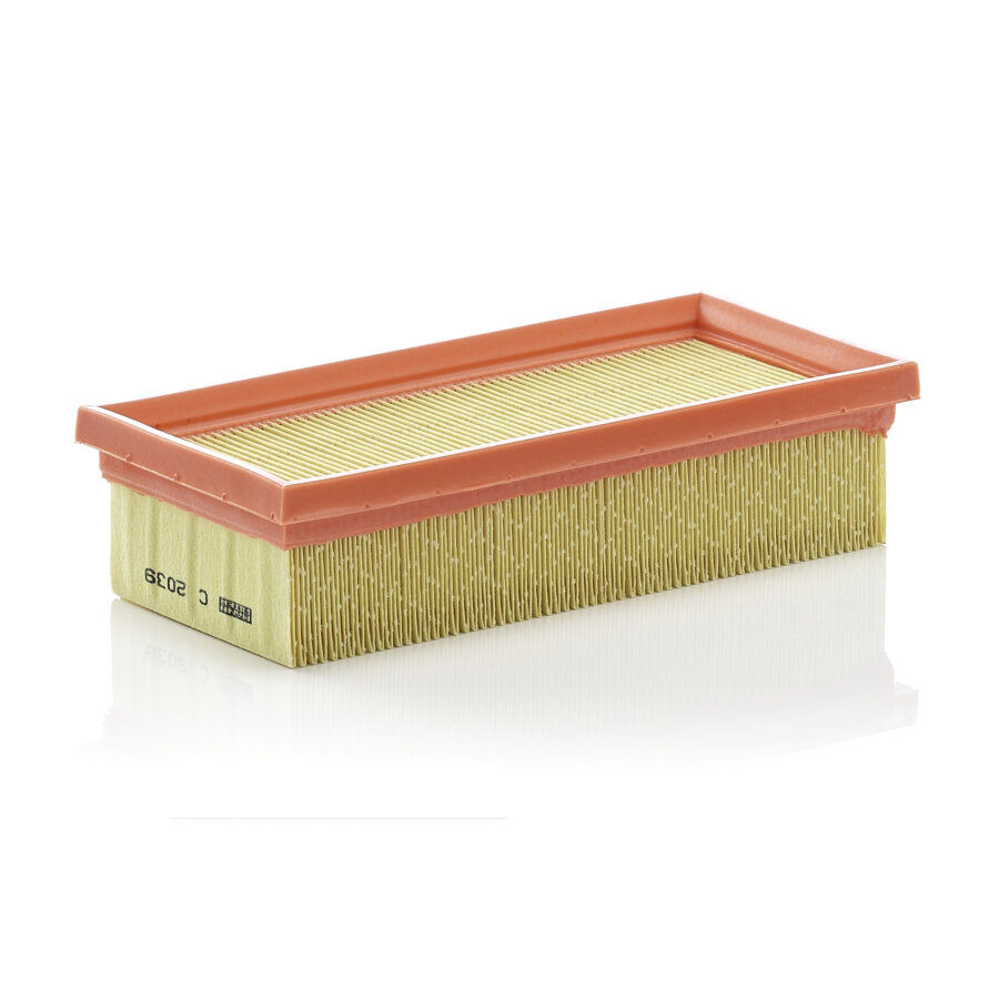 MANN-FILTER C 2237 Filtro Aria Auto – Per Autovetture E Veicoli Commerciali, Dimensioni 217x168x34 Mm, Qualità Originale