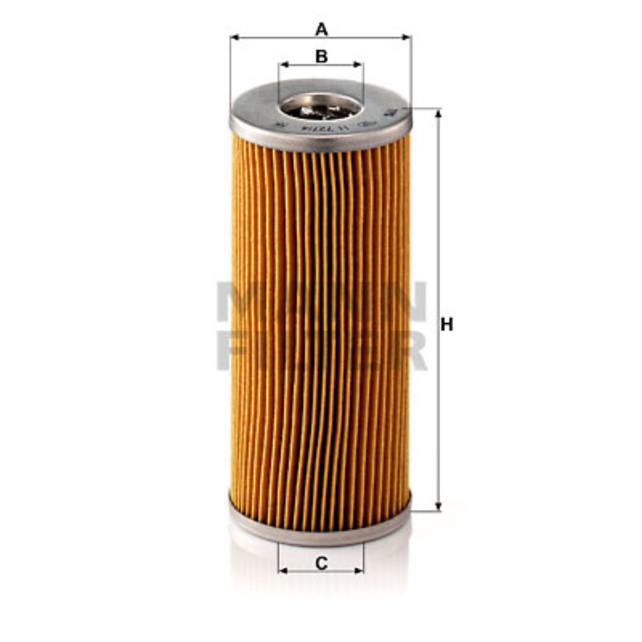 Filtro olio MANN H727/4