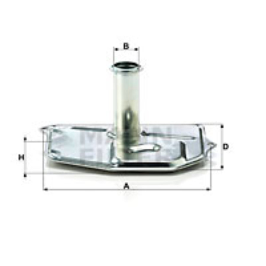 Filtro olio MANN H187/1KIT