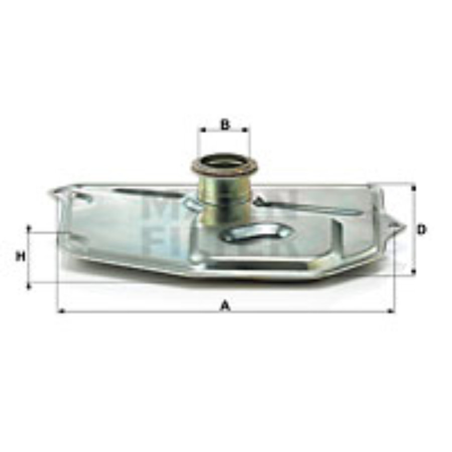 Filtro olio MANN H199/3KIT