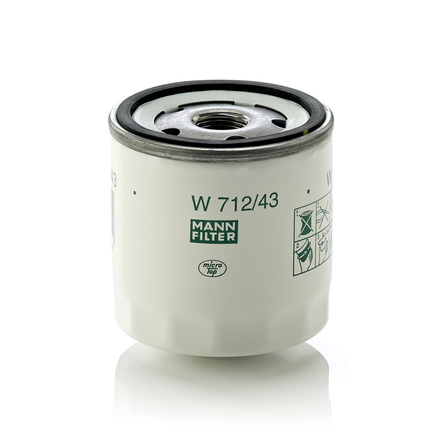 Filtro olio MANN W712/43