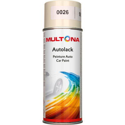 Bomboletta spray Bianco Brillante MULTONA 400 ml600026 - Norauto