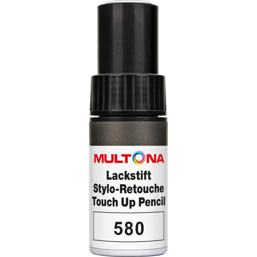 Penna per ritocchi Marrone, Grigio Brillante MULTONA 501580 9 MILLILITER ml