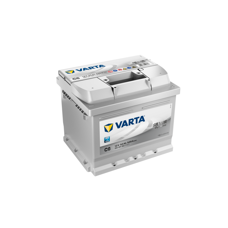 Batteria auto VARTA C6 Silver Dynamic 52 Ah - 520A - Norauto