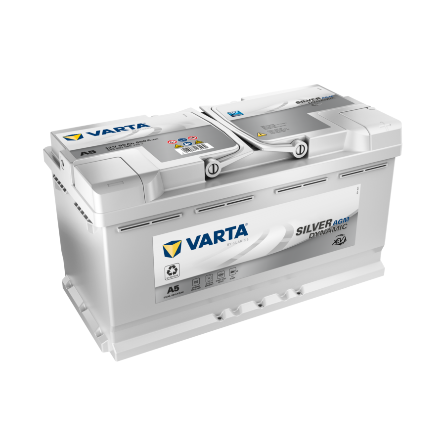 Batteria auto VARTA A5 (ex VARTA G14) Start&Stop Silver Dynamic xEV 95 Ah -  850 A - Norauto