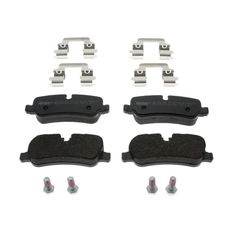 Kit di 4 pastiglie freno FERODO FDB1613