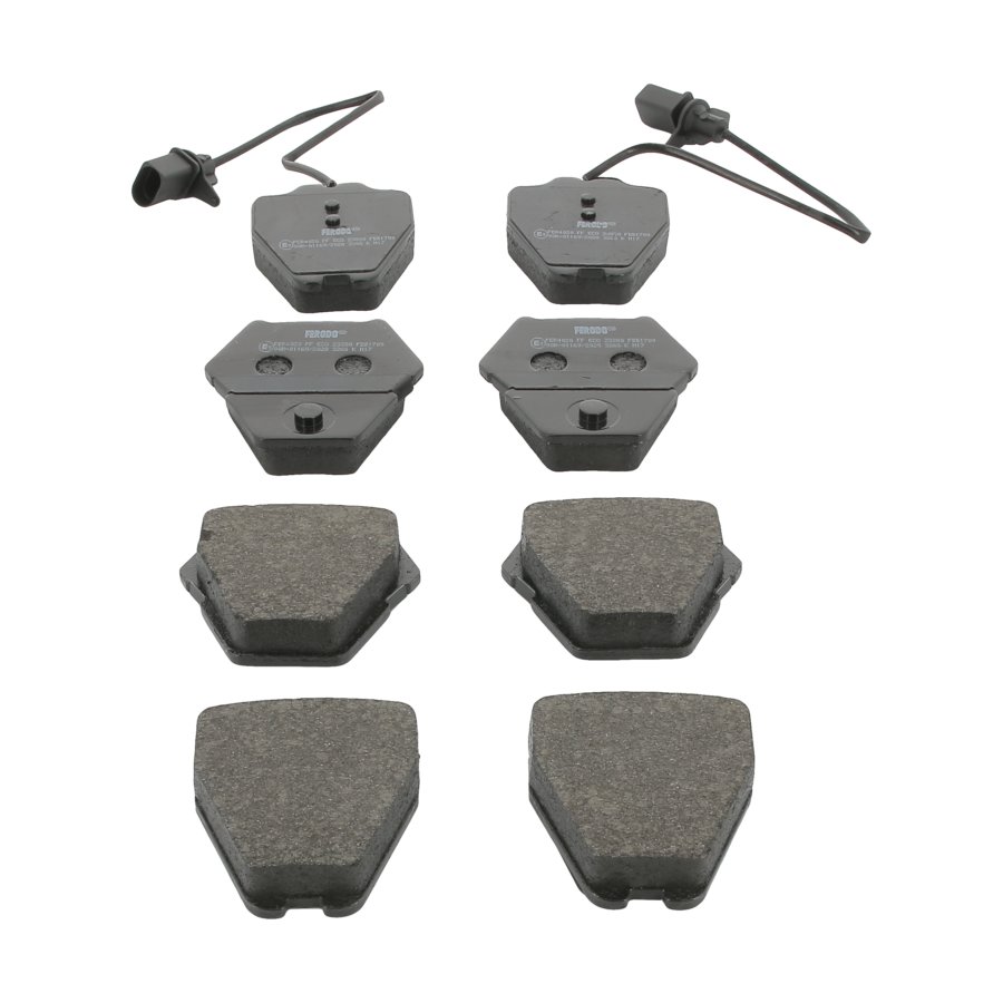 Kit di 4 pastiglie freno FERODO FDB1709