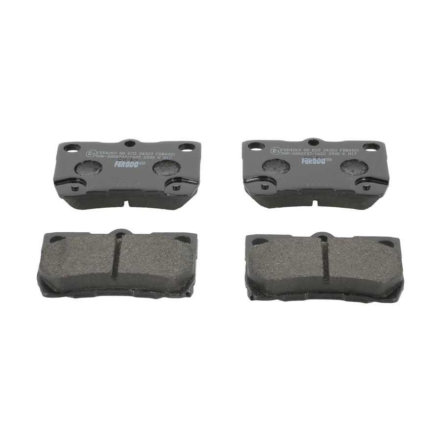 4 pastiglie freno FERODO FDB4001