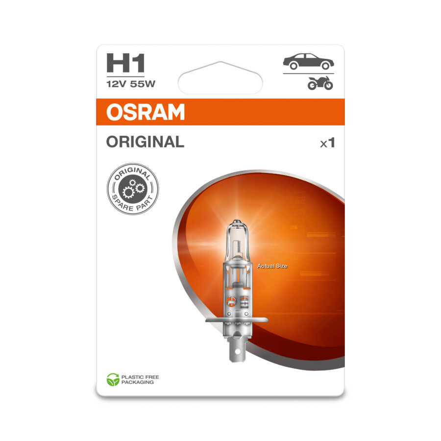 1 lampanida H1 12V OSRAM ORIGINAL