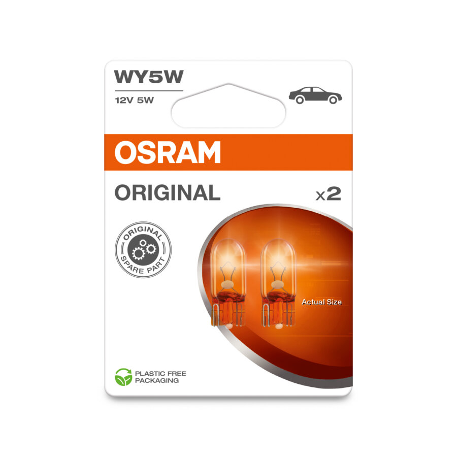 2 lampadine WY5W 12V OSRAM ORIGINAL
