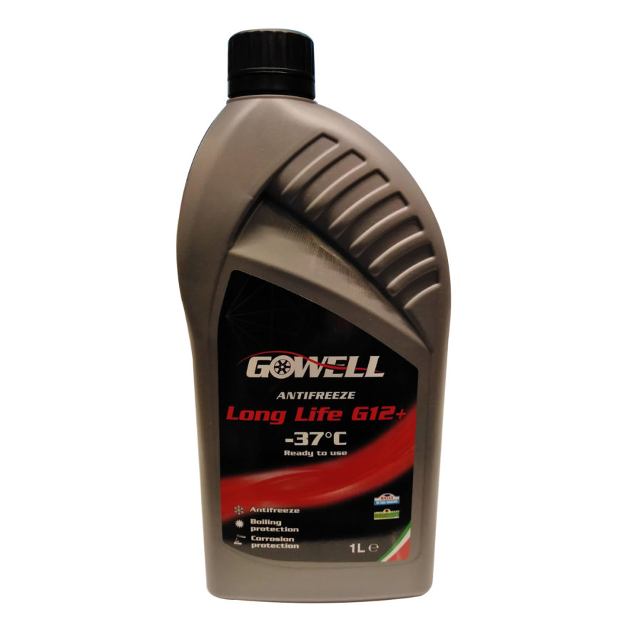 Liquido radiatore rosso -37° GOWELL 1 litro