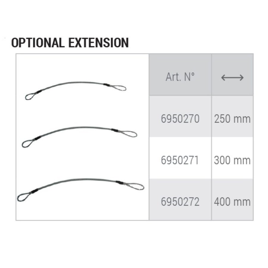 Optional Prolunga Gringo FABBRI 300MM cod. 6950271