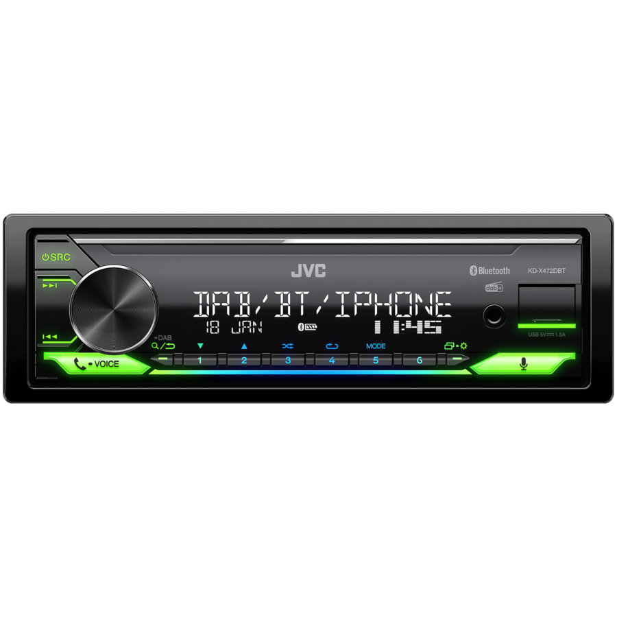 Autoradio JVC KD-X472DBT