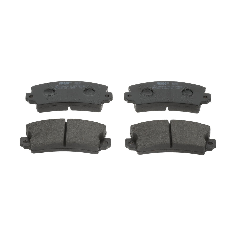 Kit di 4 pastiglie freno FERODO FDB106