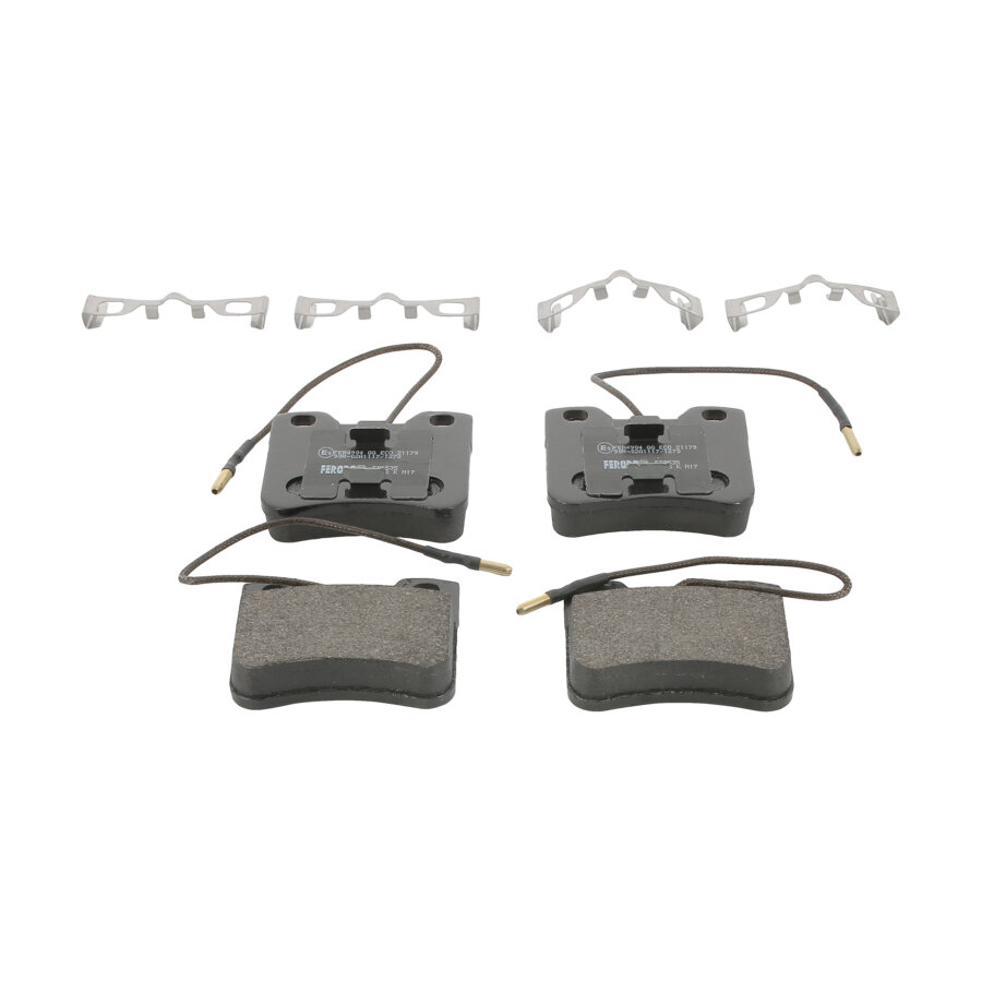 Kit di 4 pastiglie freno FERODO FDB 535
