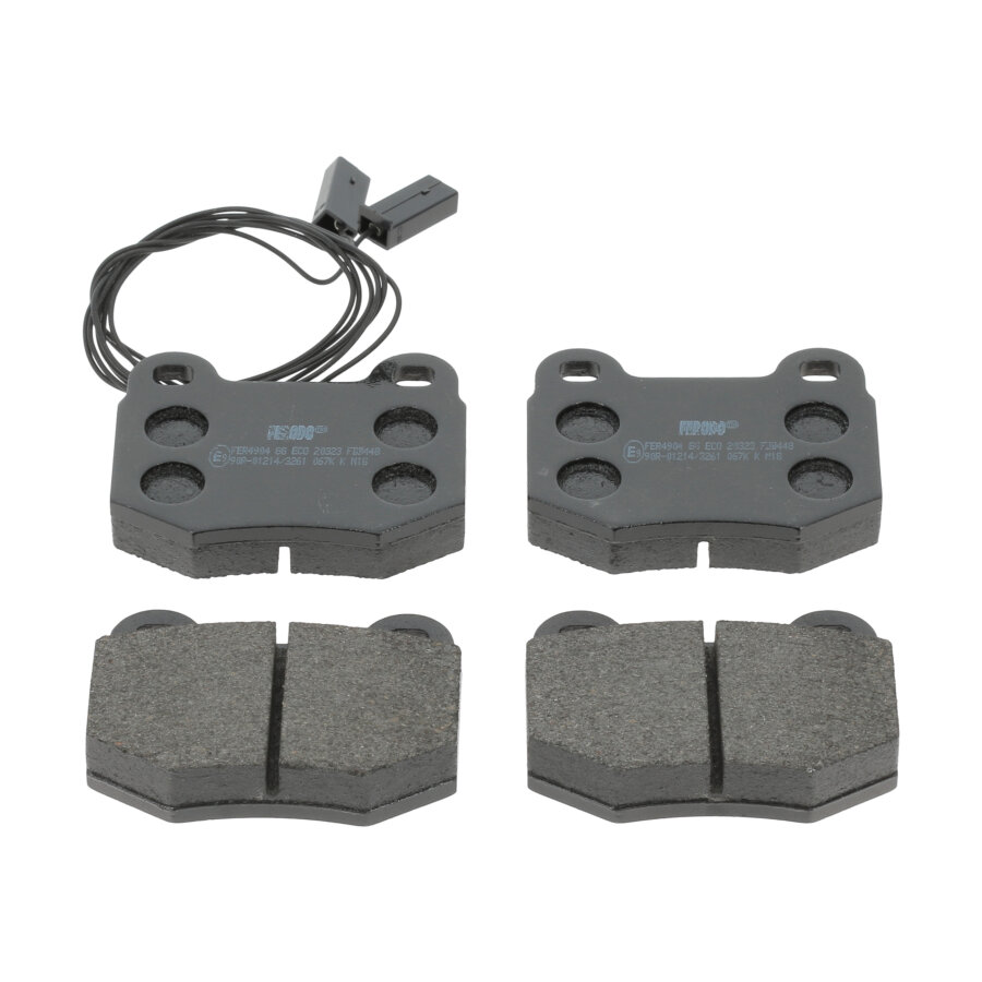 Kit di 4 pastiglie freno FERODO FDB448