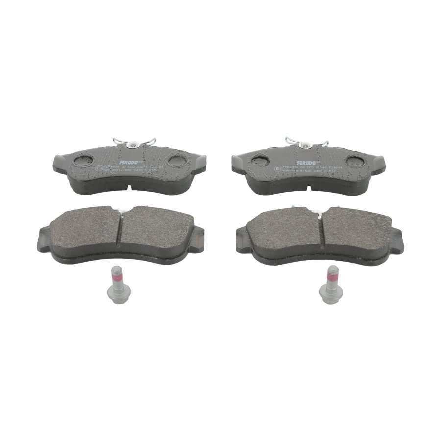 Kit di 4 pastiglie freno FERODO FDB 604