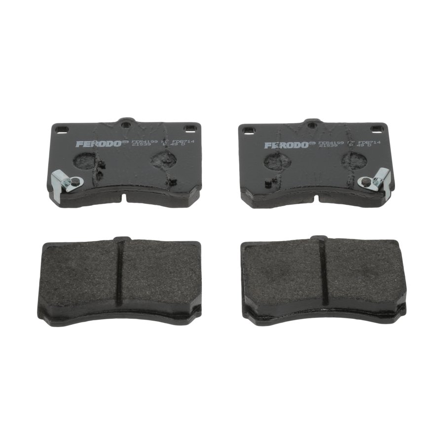 Kit di 4 pastiglie freno FERODO FDB714