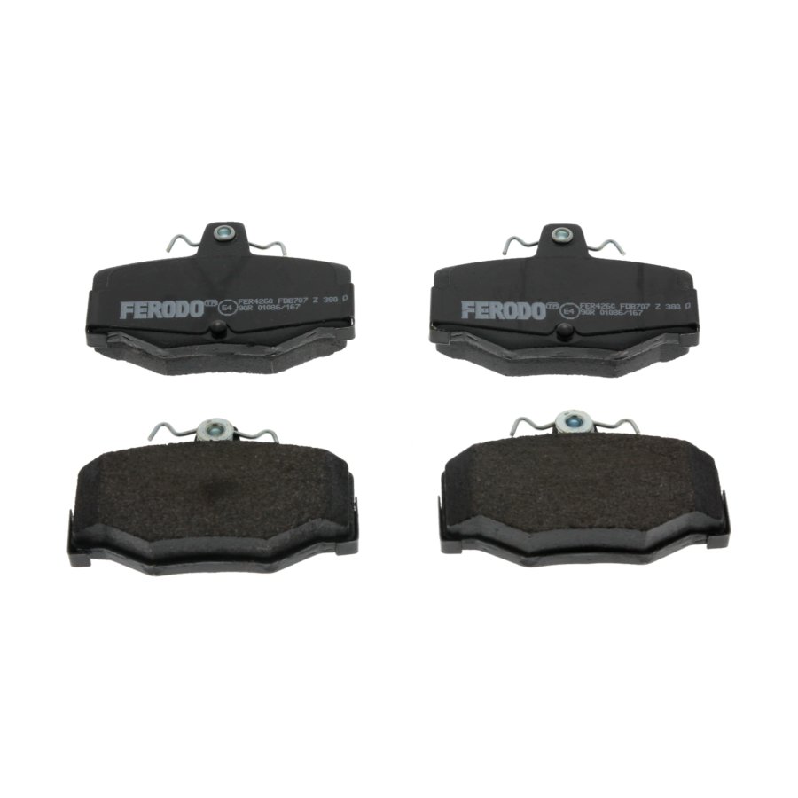 Kit di 4 pastiglie freno FERODO FDB 707