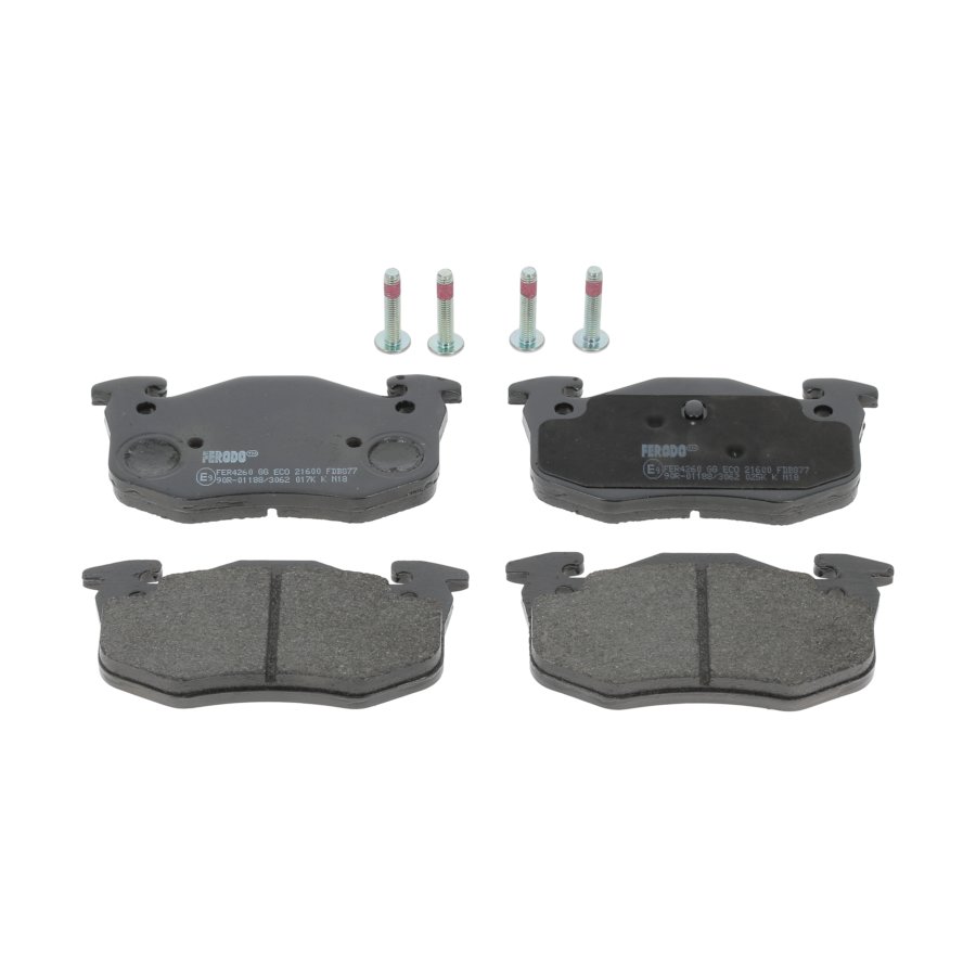 Kit di 4 pastiglie freno FERODO FDB 877