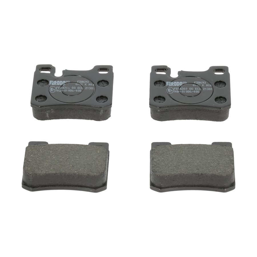 Kit di 4 pastiglie freno FERODO FDB 693
