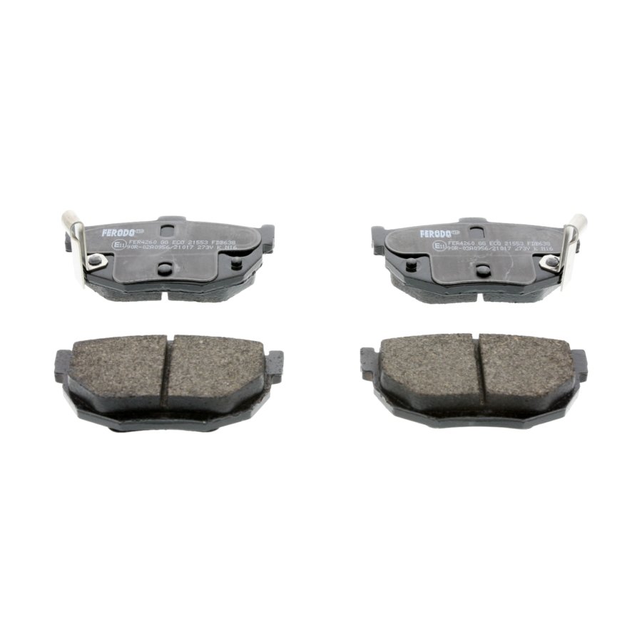 Kit di 4 pastiglie freno FERODO FDB638