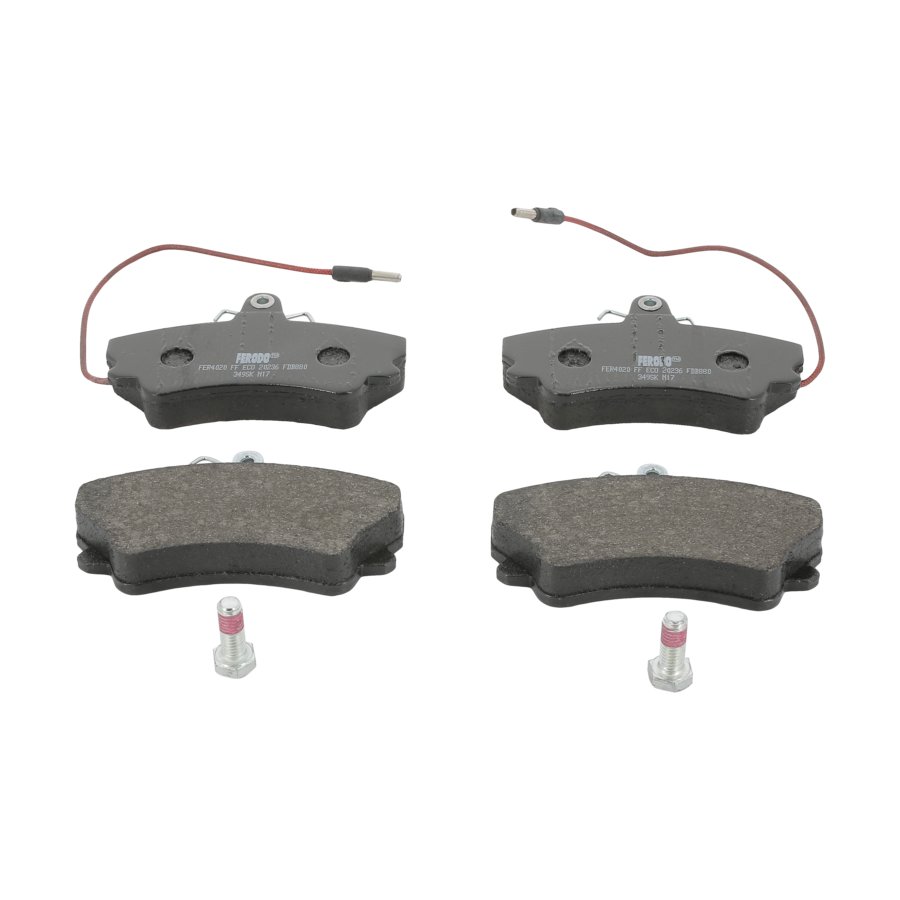 Kit di 4 pastiglie freno FERODO FDB 880