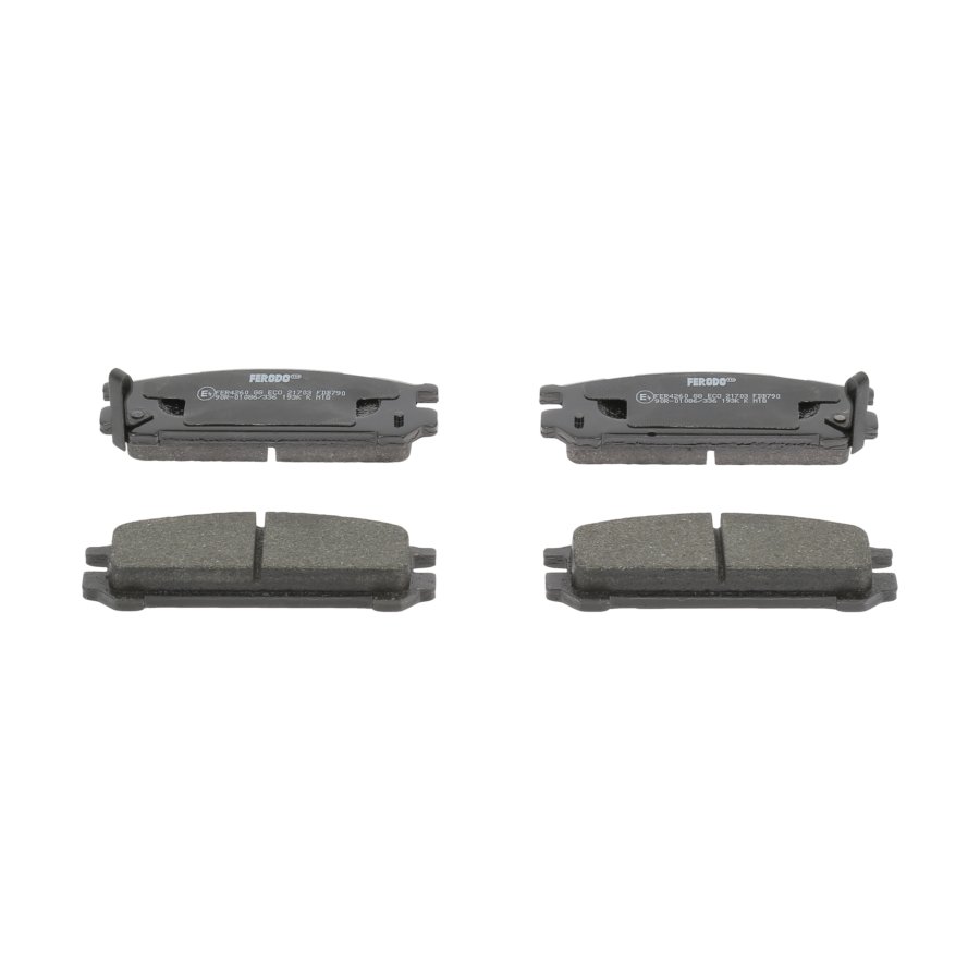 4 Pastiglie freno FERODO FDB790