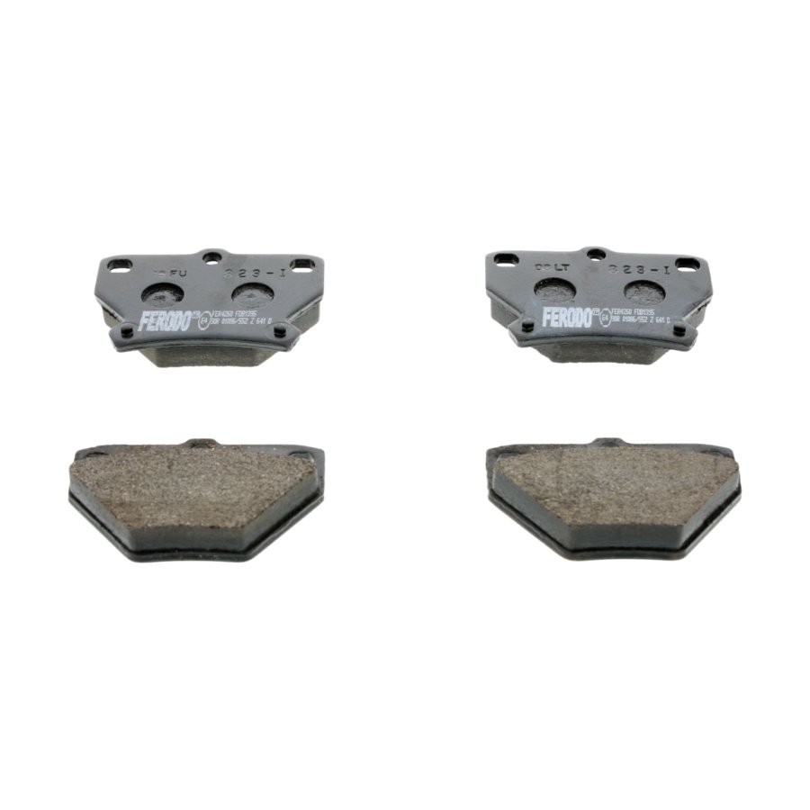 Kit di 4 pastiglie freno FERODO FDB1395