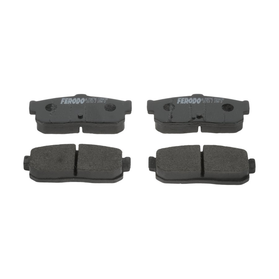 Kit di 4 pastiglie freno FERODO FDB796
