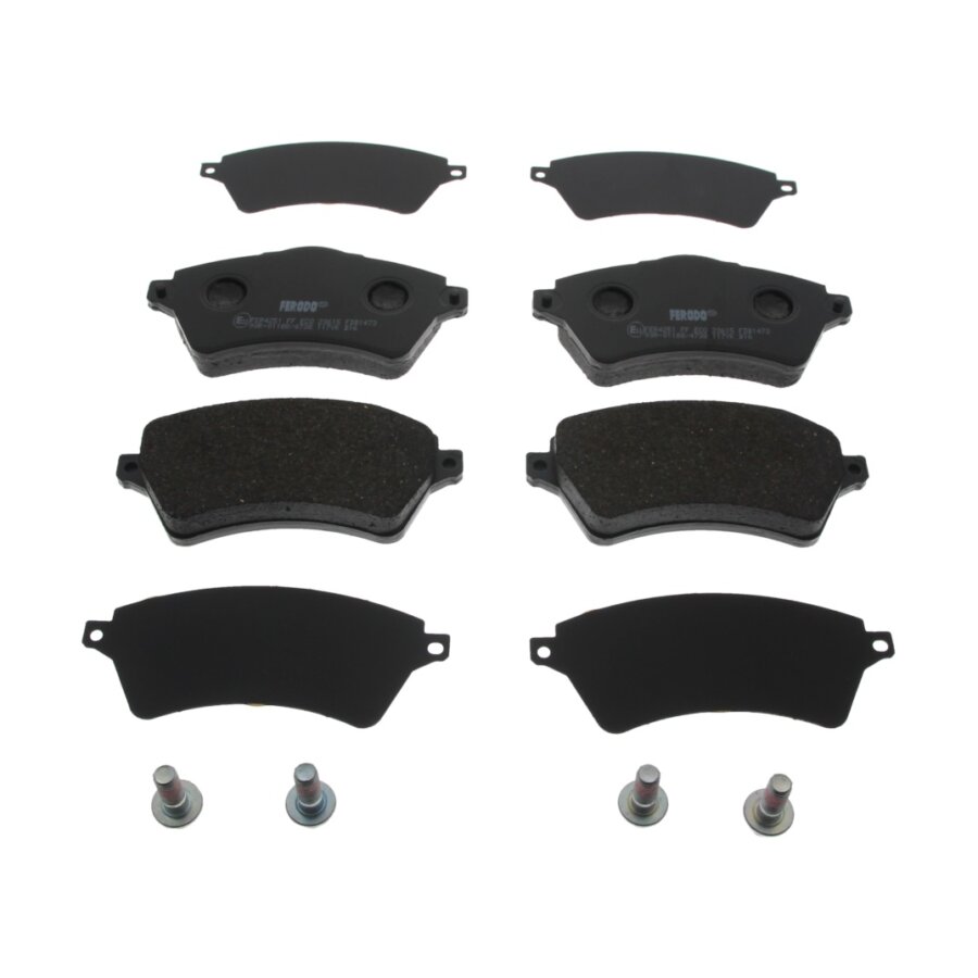Kit di 4 pastiglie freno FERODO FDB 1473