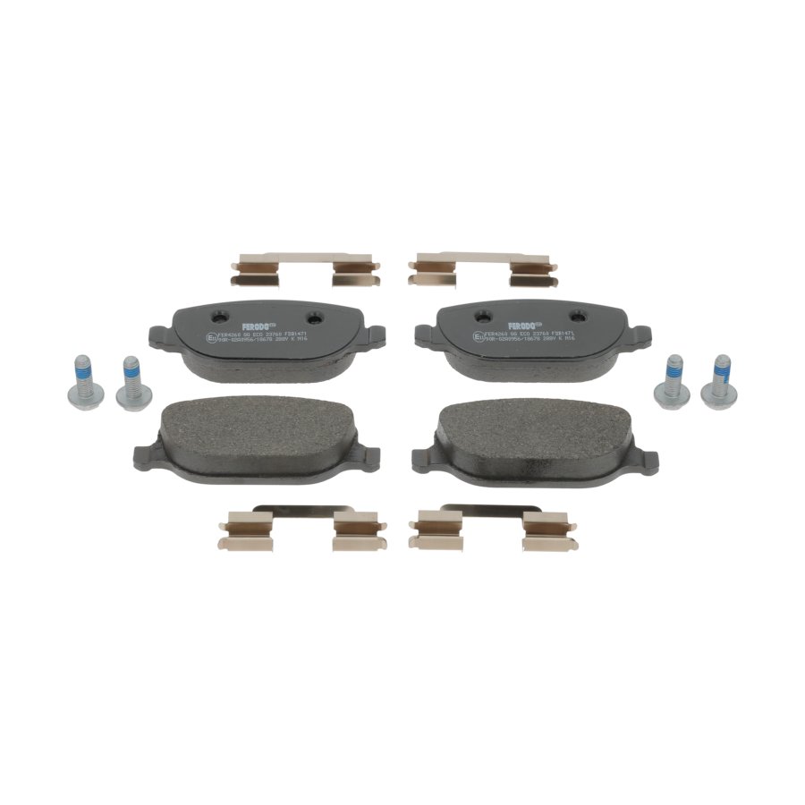 Kit di 4 pastiglie freno FERODO FDB1471