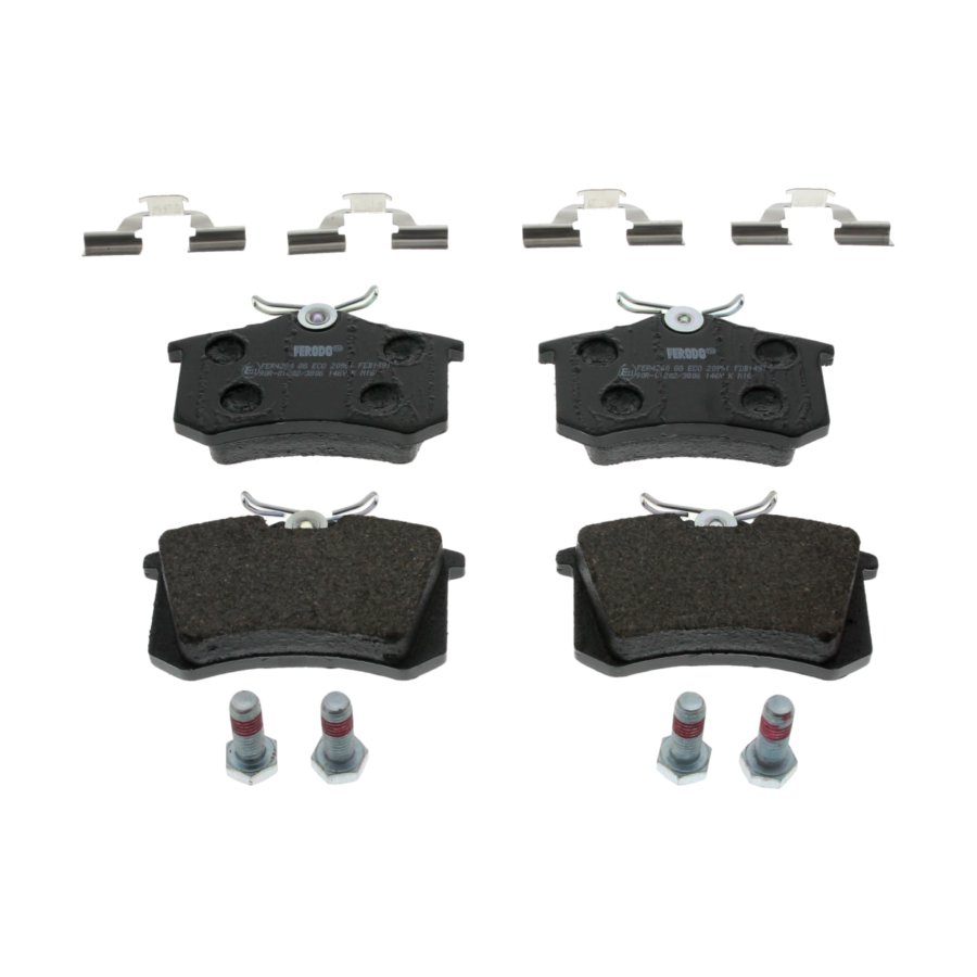 Kit di 4 pastiglie freno FERODO FDB1491