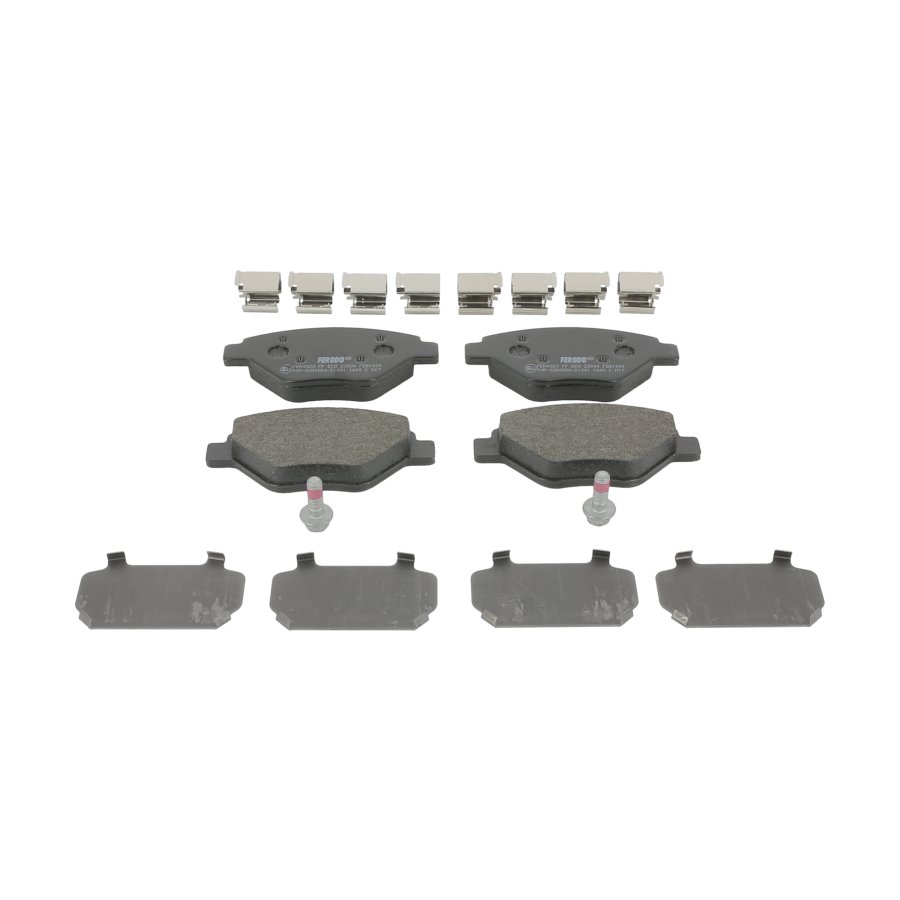 Kit di 4 pastiglie freno FERODO FDN1409