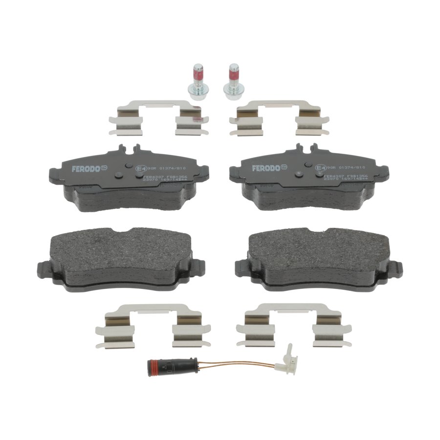 Kit di 4 pastiglie freno FERODO FDB1356
