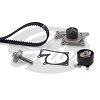 GATES Kit Cinghia Di Distribuzione Con Pompa Acqua K015460XS, 152 Denti, Larghezza 28mm, Lunghezza 1448mm, Per Una Revisione Completa Del Motore
