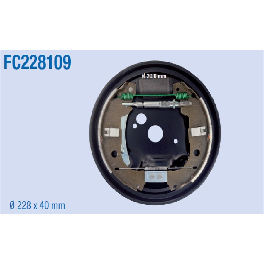 Kit freni tamburo ATE FC228109
